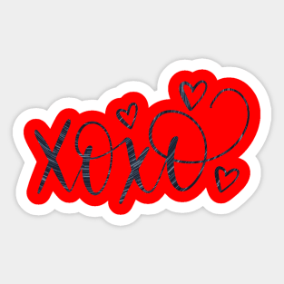 XOXO Sticker